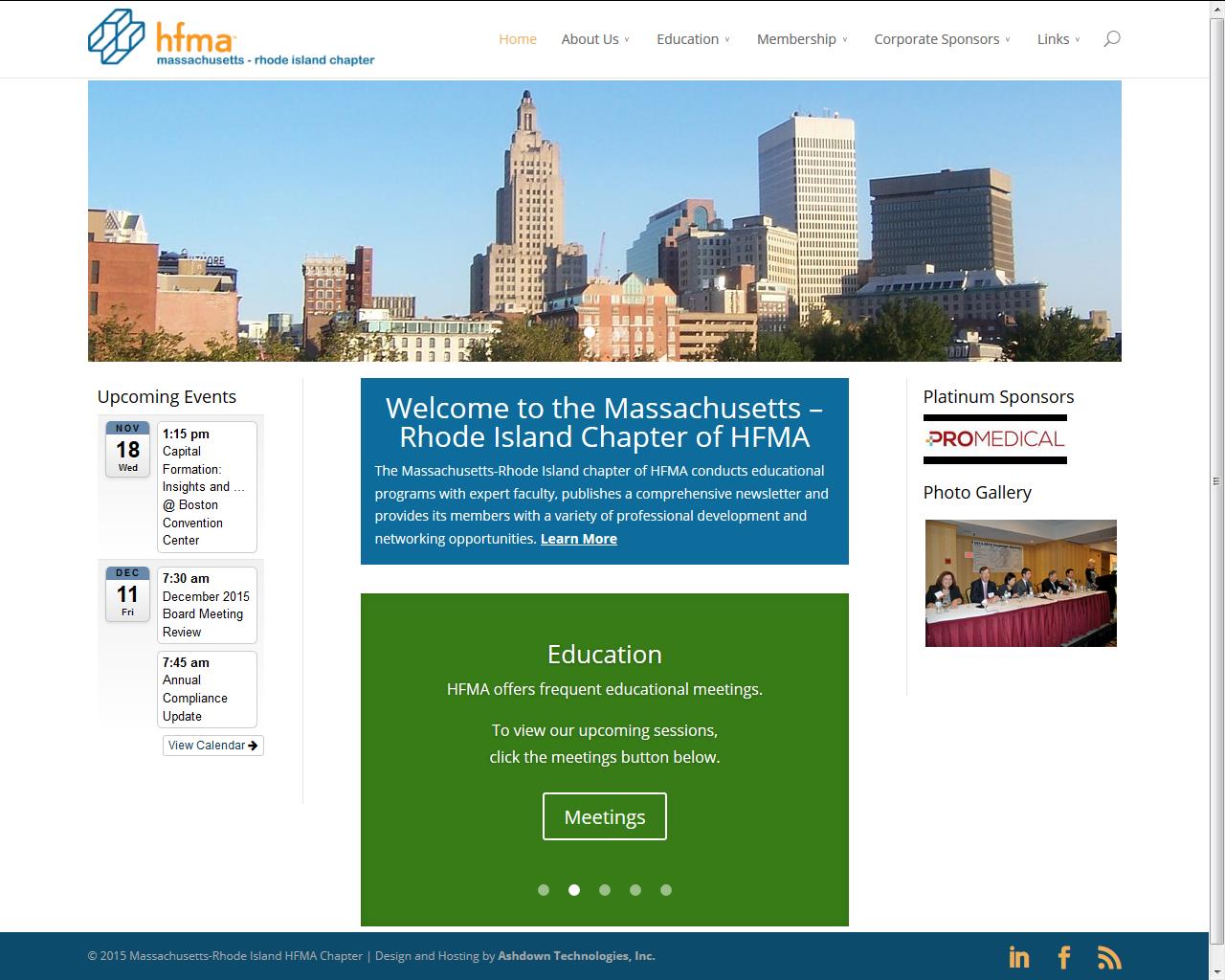 Massachusetts - Rhode Island Chapter of HFMA
