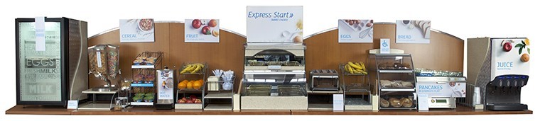 Express Start Breakfast Counter