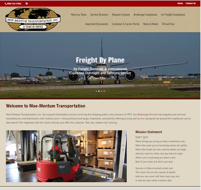 Moe-Mentum Transportation, Inc.